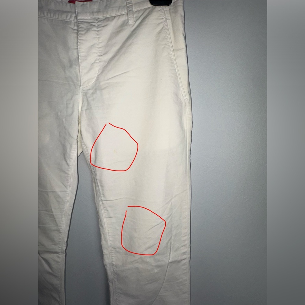 Prada Trousers in Off White/ Size EU 46/US 10 - Picture 6 of 11